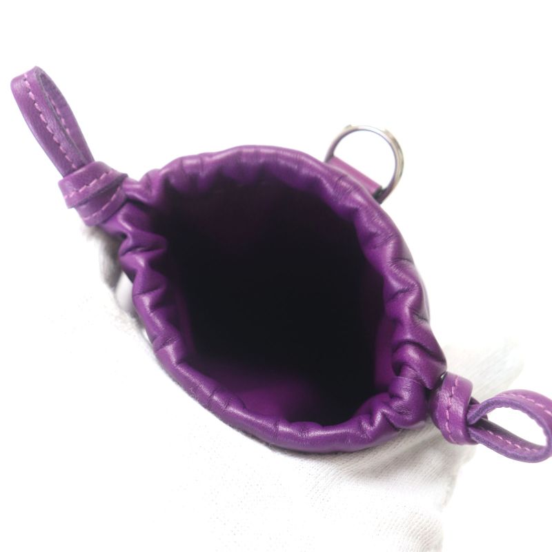 Hermes Pillow Anniomiro Vosluyft Serie Button Drawstring Leather Phone Case