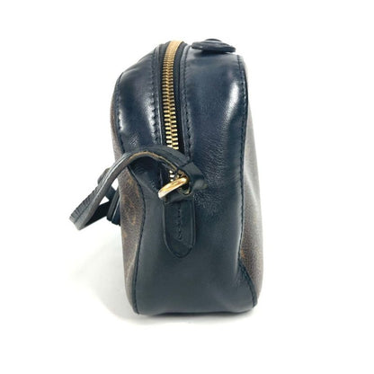 Louis Vuitton Shoulder Bag Saintonge M43555 Monogram Canvas Noir Black Brown