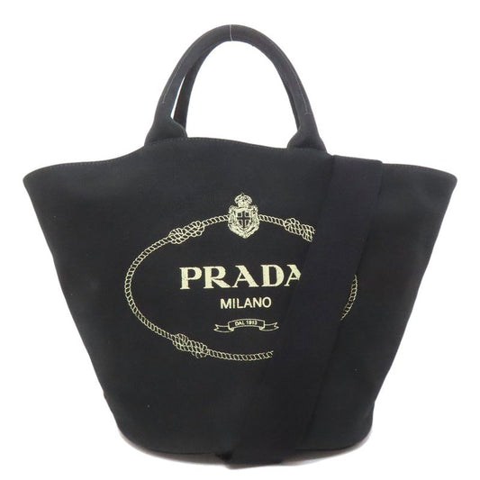 Prada 1bg163 Canapa Tote Bag Canvas Women