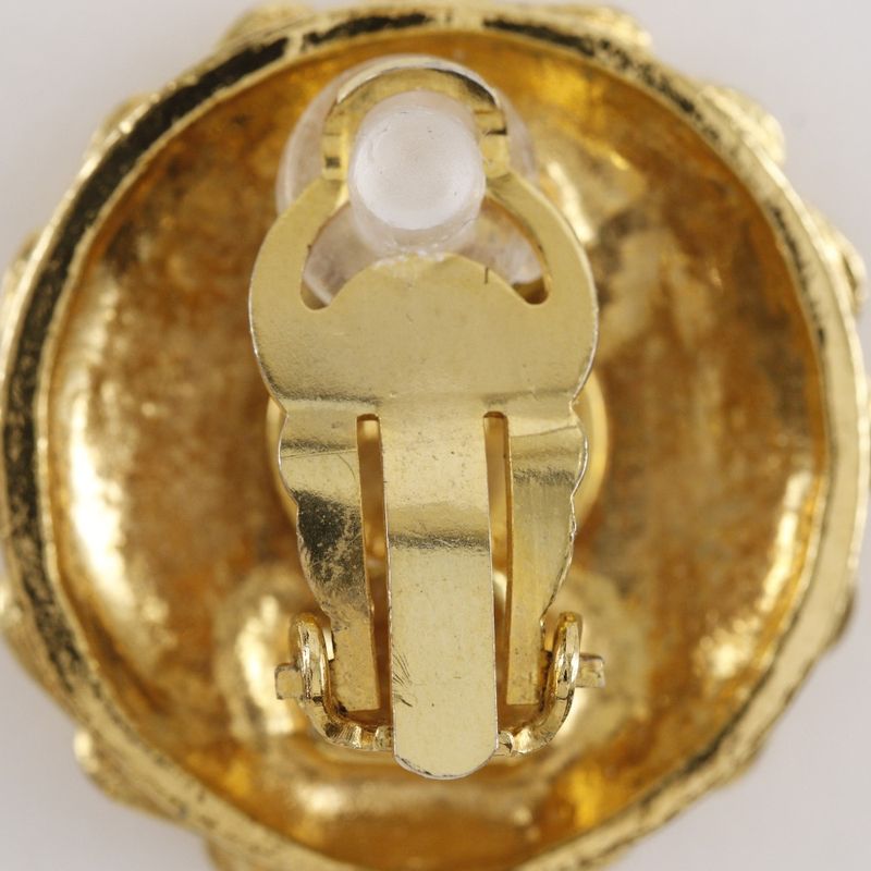 Chanel Coco Mademoiselle Vintage Gold Plated Ladies 21.2g Earrings