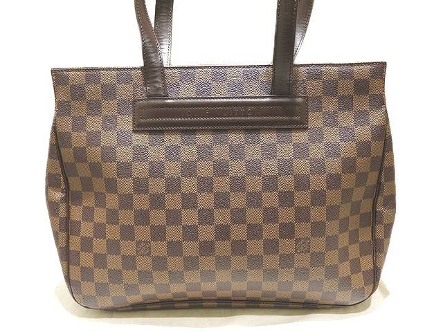 Still Louis Vuitton Tote Bag Paris Ori PM N51123 Damier Ebène Shoulder Bag Semi