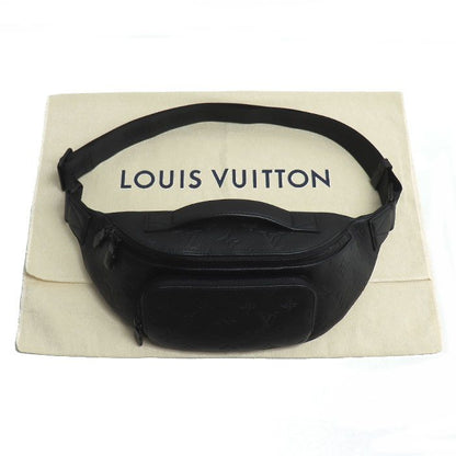 Louis Vuitton Rushbum Bag Waist Bag Monogram Shadow Black M47058 IC Chip Men's