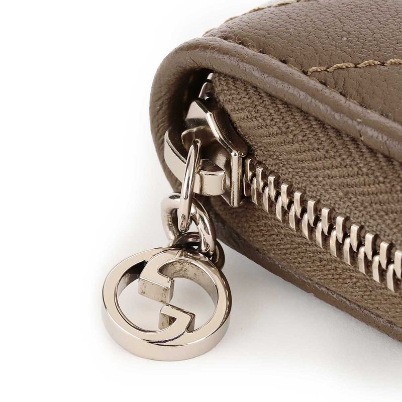 Gucci Long Wallet Gucci Blondi Brown