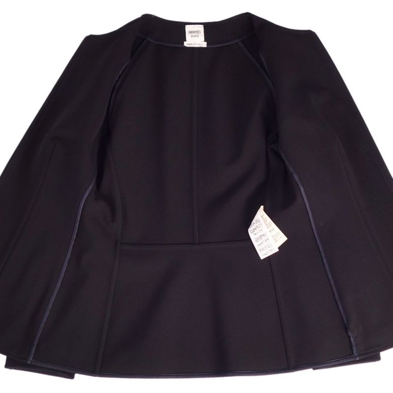 Hermes Jacket 23SS Zip Up Rayon Je