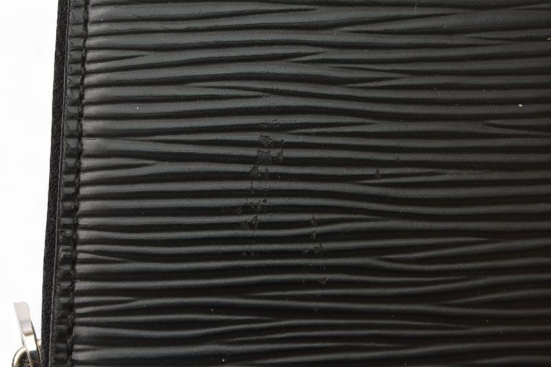 Louis Vuitton Wallet Louis Vuitton Long Wallet Zippy Wallet Epi Black M61857