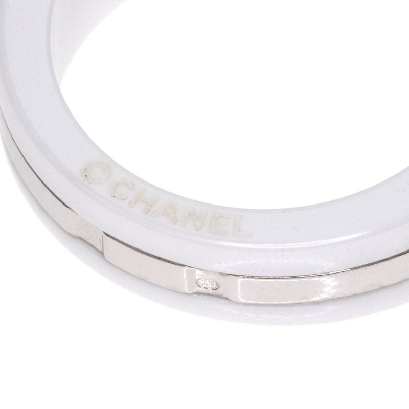 Chanel Ultra Collection Medium Ring - Ring 18K White Gold Ceramic Ladies