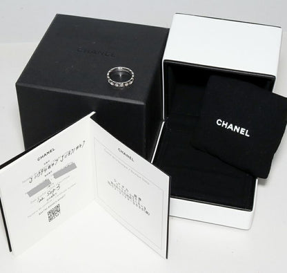 Chanel Ring 18K White Gold 18p(034ct) Diamonds Coco Crush Marriage Ring J11871