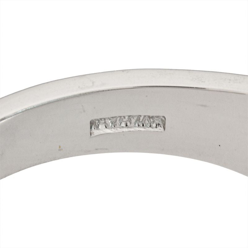 Bulgari Bvlgari Allegra Ring Approx 15 18K White Gold 144g Blue Topaz White