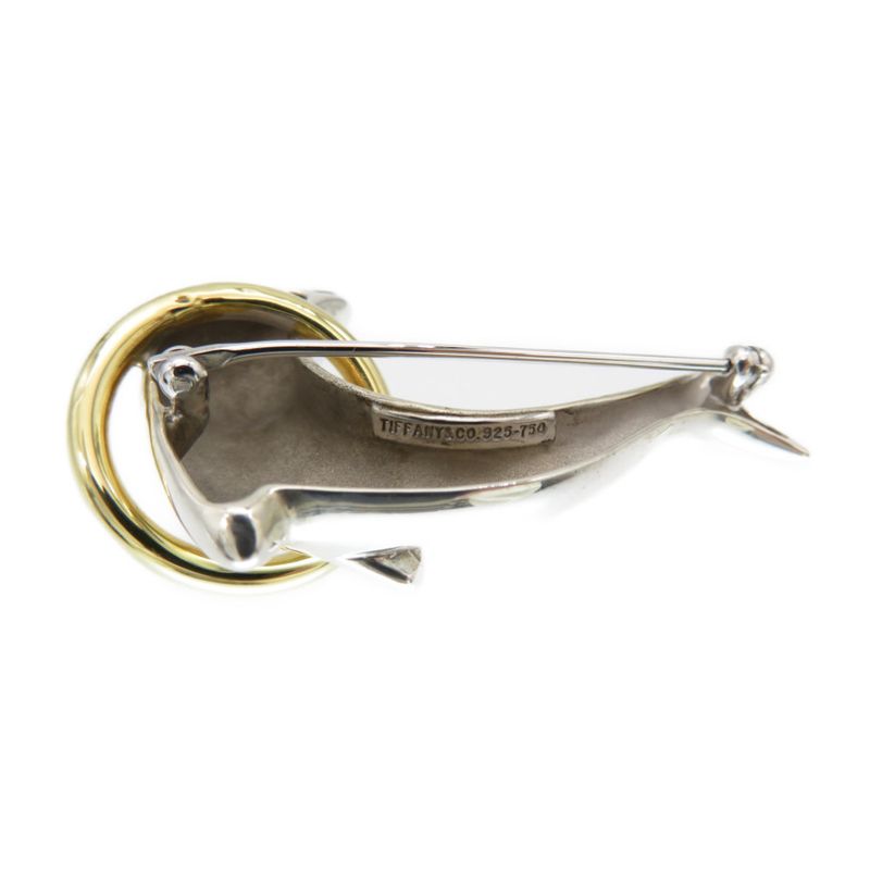 Tiffany & Co Dolphin Brooch Si