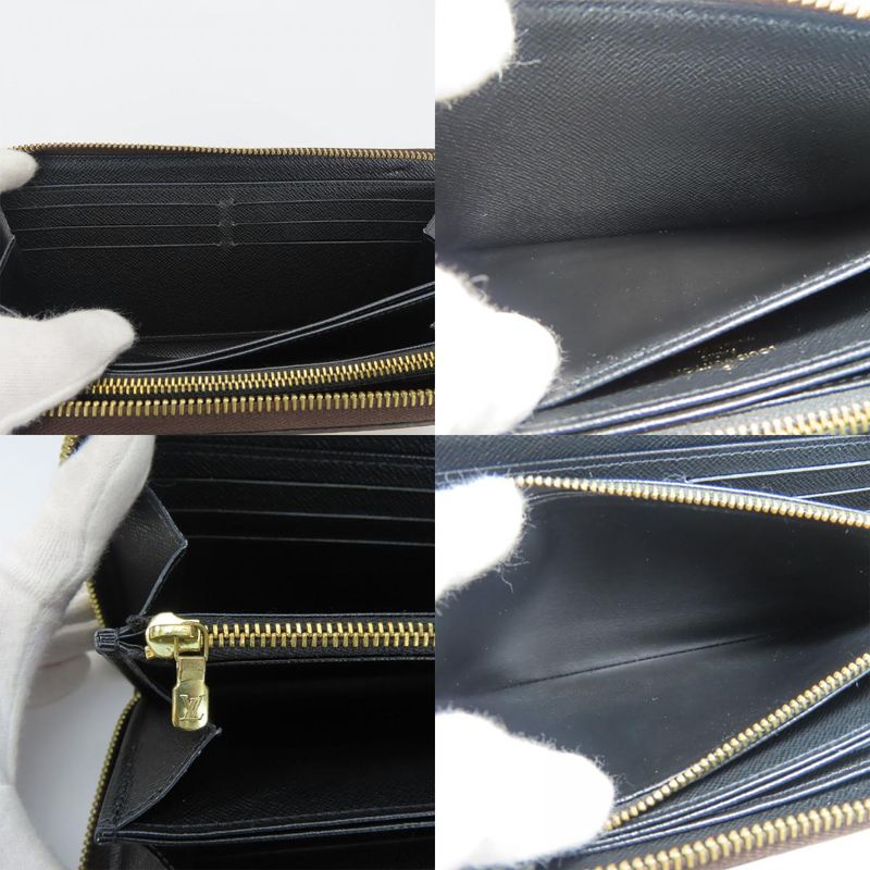 Louis Vuitton Long Wallet Zippy Wallet M69353 Monogram Reverse Brown Gold