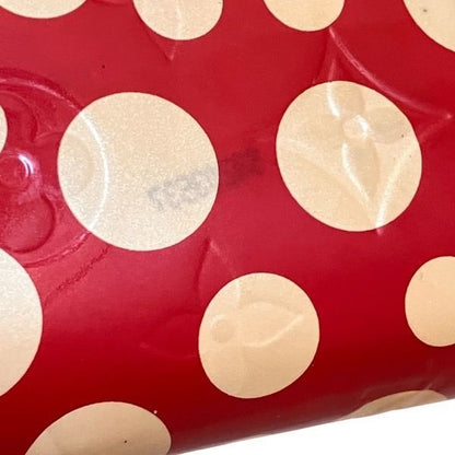 Louis Vuitton Vernis Dot Infinity M91572 Yayoi Kusama Round Zipper Long Wallet