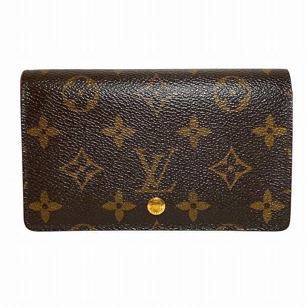 Louis Vuitton Monogram Portefeuille Tresor M61736 Bifold Wallet Unisex