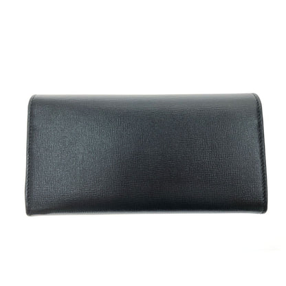 Gucci Women's Long Wallet Interlocking G Marina Leather 598531 Black