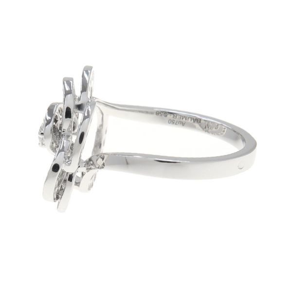 Chanel Camellia Collection Diamond Ring / Medium Model #58