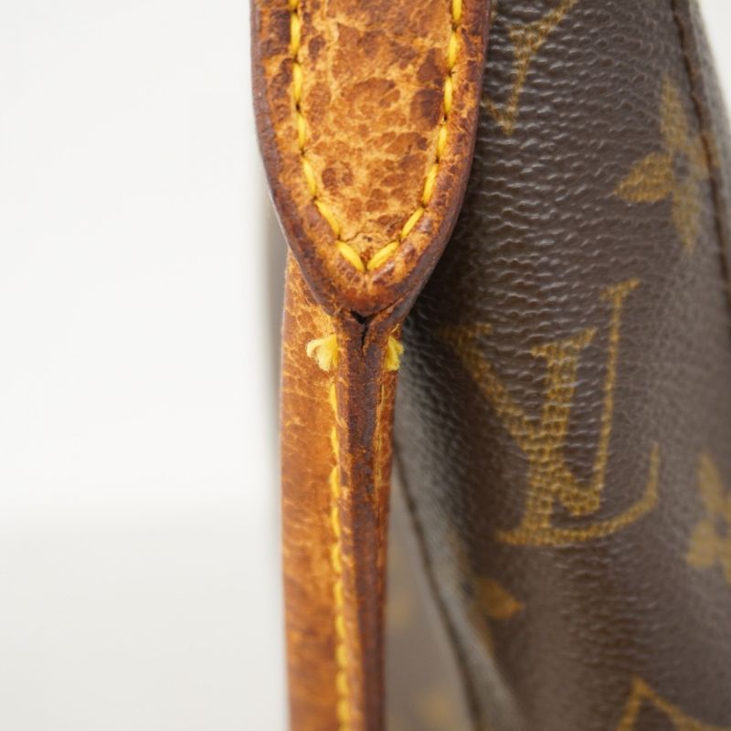 Louis Vuitton Shoulder Bag Monogram Looping GM M51145 Brown Ladies