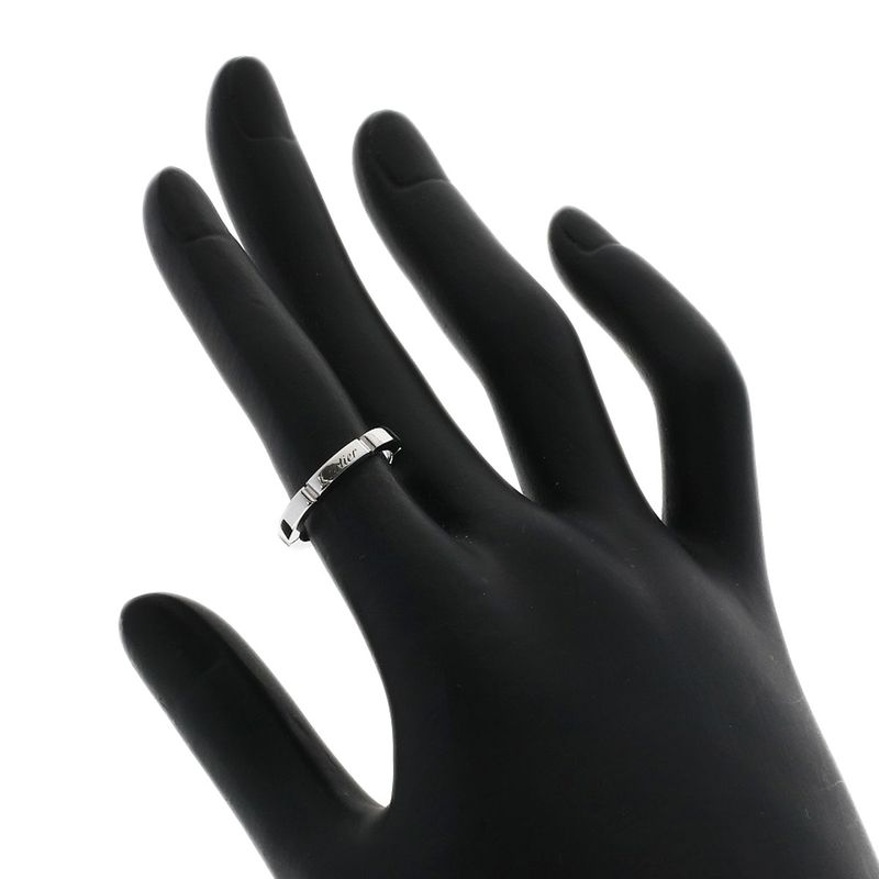 Cartier Maillon Panthère #48 Ring 18K White Gold Ladies