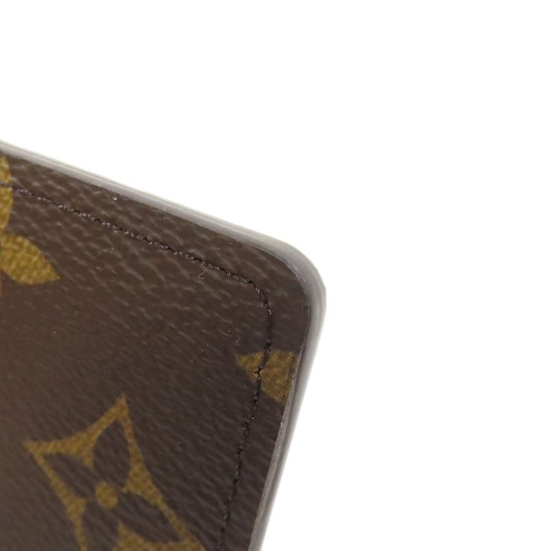 Louis Vuitton M61733 Porte Carte Surple Card Case Monogram Canvas Women