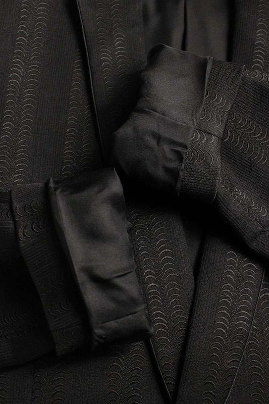 Saint Laurent Paris 645482 Y1c73 Embroidery Coat Men's 44