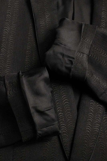 Saint Laurent Paris 645482 Y1c73 Embroidery Coat Men's 44