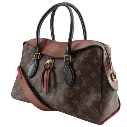 Louis Vuitton Tailley Tote 2WAY Shoulder M41456 Monogram Canvas Brown Fl1178