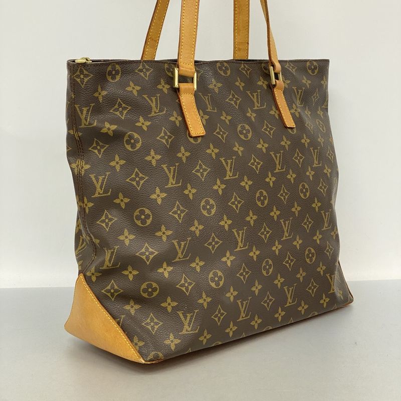 Louis Vuitton Tote Bag Monogram Cabas Mezzo M51151 Brown Ladies