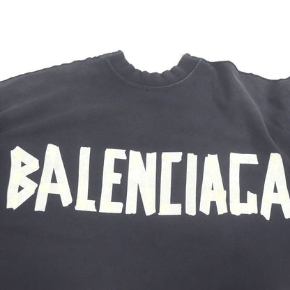 Balenciaga 24SS 791613 TAPE TYPE Oversized Damaged Docking Design Long Sleeve