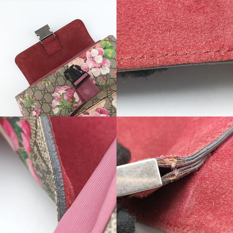 Guccigg Blooms Beige And Multicolor PVC Coated Canvas 410544 D018896363