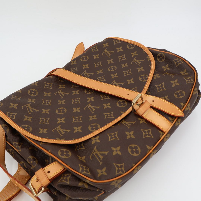 Louis Vuitton Monogram Saumur 35 Crossbody Shoulder Bag