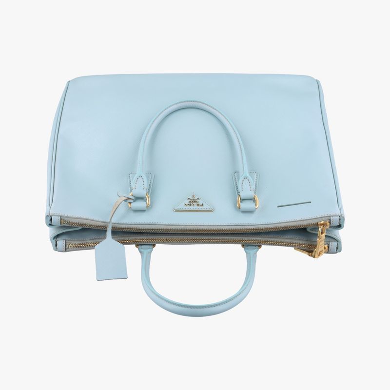 Prada Galleria Blue Saffiano Leather Bn227464