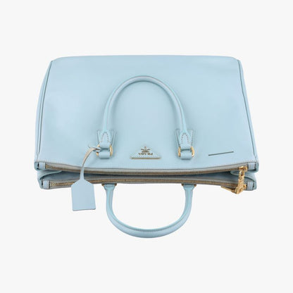 Prada Galleria Blue Saffiano Leather Bn227464