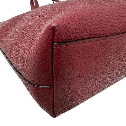 Prada Bag Women's Brand Tote Leather Bordeaux 1bg100 Red Cool Chic