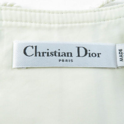 Christian DIOR 111b22a7760 Silk Blend Lace Up Side Zip Bustier Top Multi 40