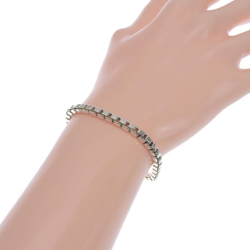 Tiffany & Co Venetian Silver 925 Ladies 15.5g Bracelet