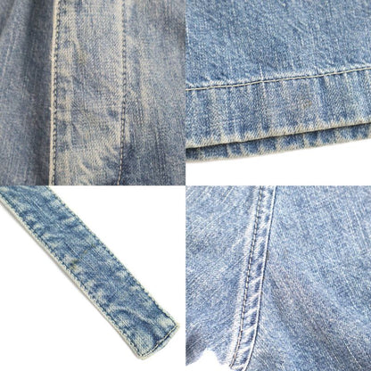 Loewe High Waisted Belted Denim Pants S2292010ib Indigo 36