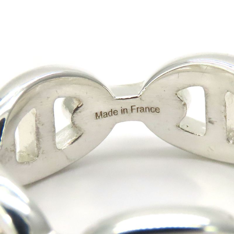 Hermes Ring - Chaine D'ancre Ancre 55 Silver 925 Approx 5.5g Silver Accessory