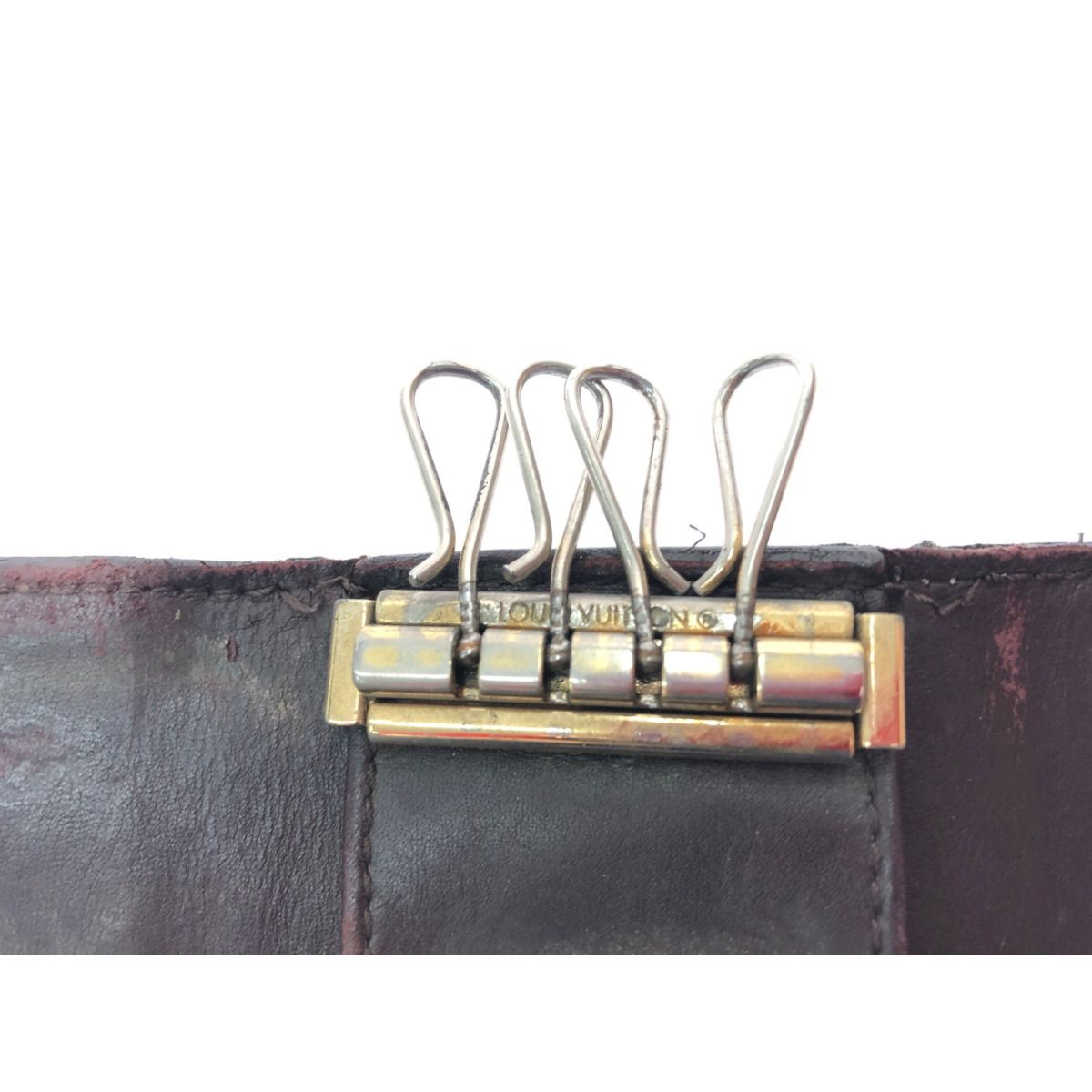 Louis Vuitton Women's 4 Key Case Monogram Vernis Multicles 4 M93517 Amarant