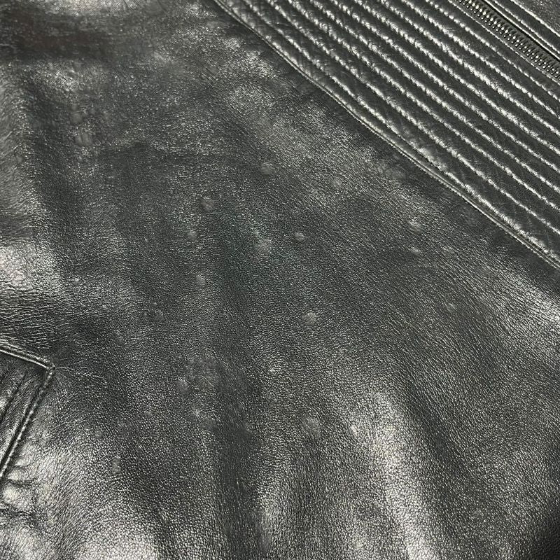 Gianni Versace 80's Vintage Kimono Leather Blouson 80's Vintage Kimono Leather