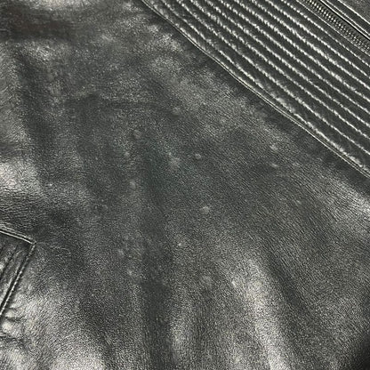 Gianni Versace 80's Vintage Kimono Leather Blouson 80's Vintage Kimono Leather