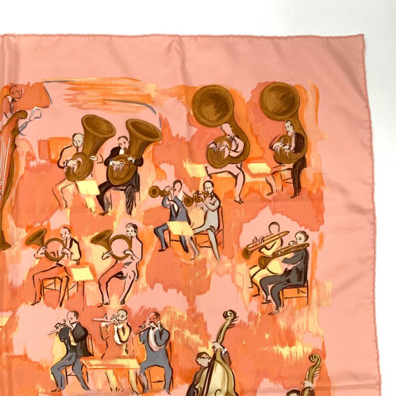 Hermes Carre 90 Silk Scarf Concerto