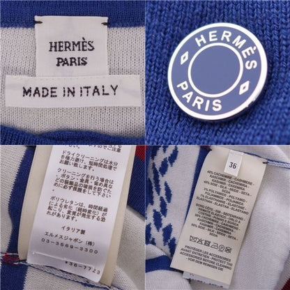 Hermes Cardigan 23SS Canoe Anchor Chain