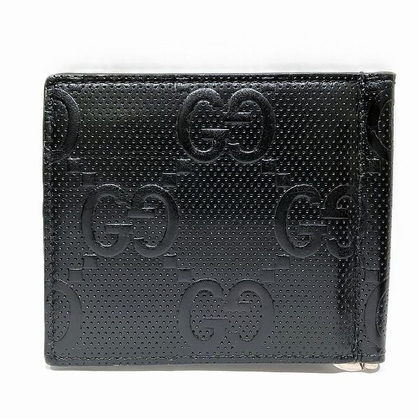 Gucci GG Embossed 676656 Wallet Money Clip Men's
