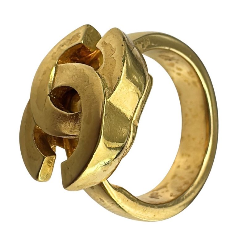 Chanel Coco Mark Camelia Ring