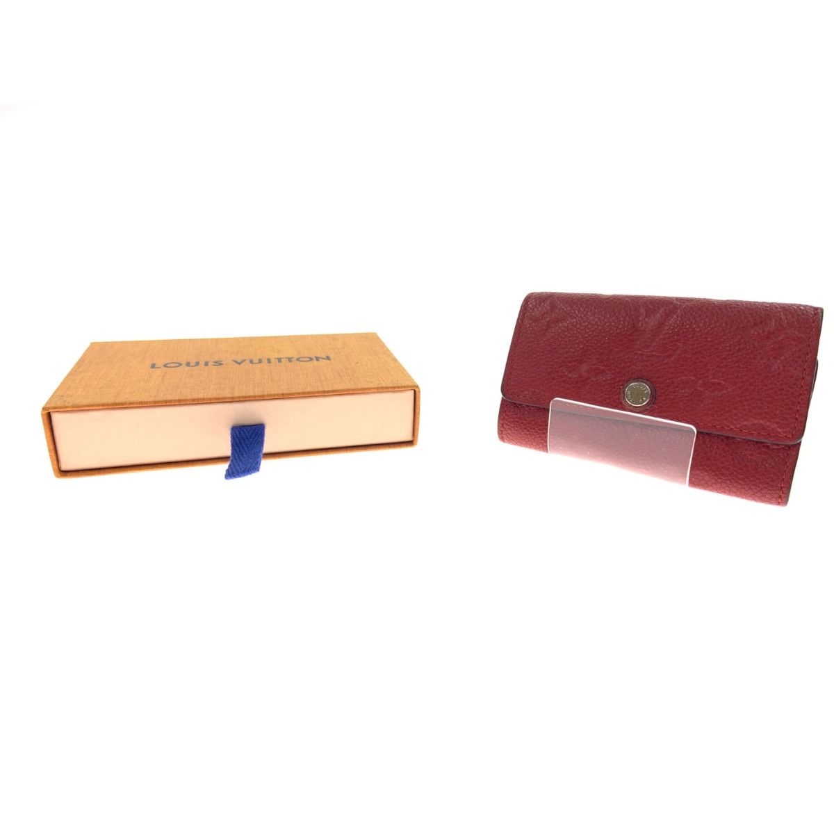 Louis Vuitton Monogram Empreinte Multicles 6 6 Key Case M63708 Red