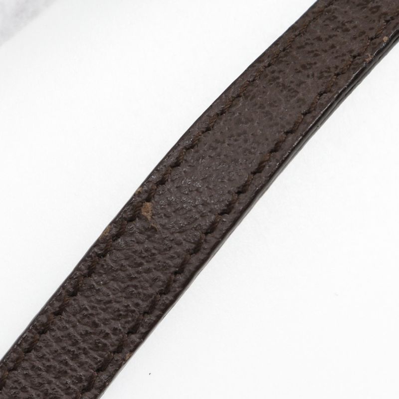 Bvlgari Bulgari Logomania Pochette Canvas And Leather Beige Unisex Shoulder Bag