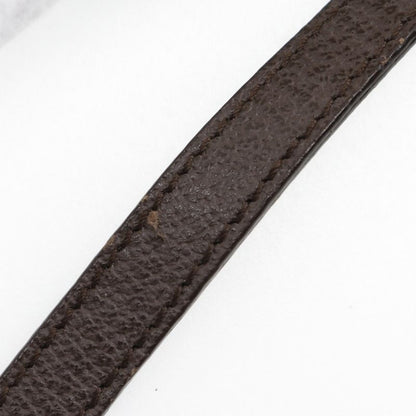 Bvlgari Bulgari Logomania Pochette Canvas And Leather Beige Unisex Shoulder Bag