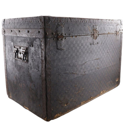 Louis Vuitton Vintage Damier Canvas Brown Unisex Trunk