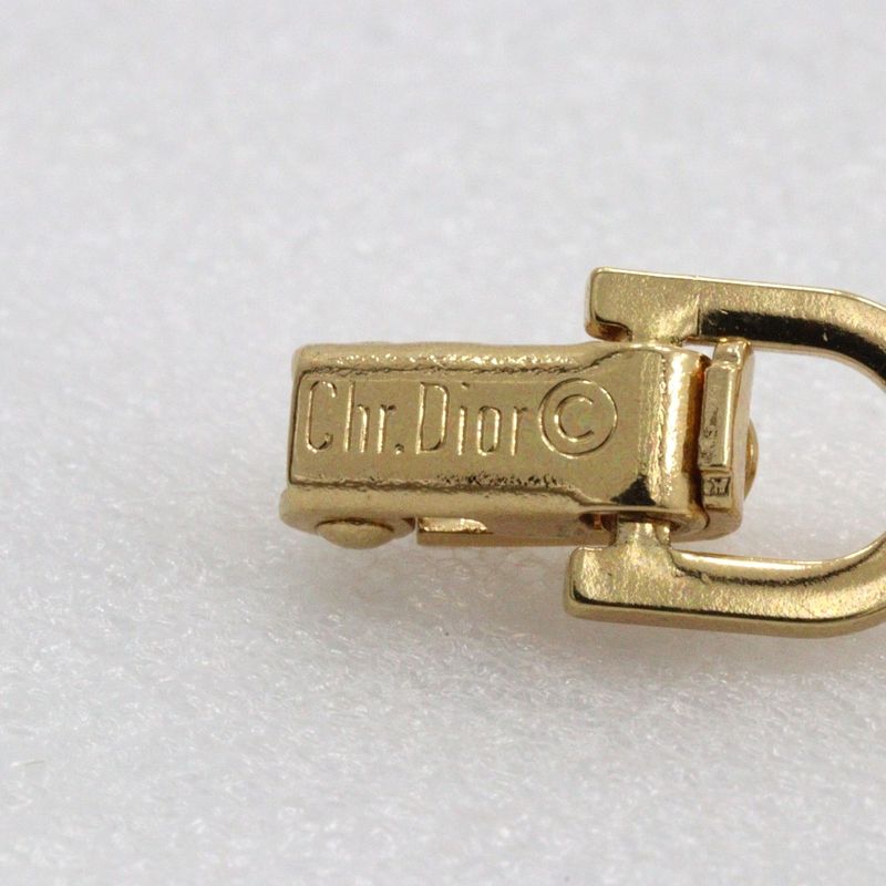 [dior] Christian Dior Emblem Gold Plated Ladies 8.8g Bracelet