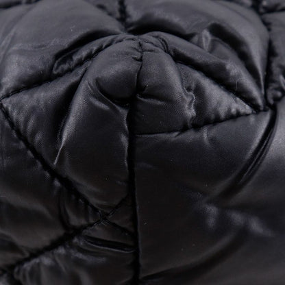 Chanel Coco Cocoon Small Tote Reversible A48610 Nylon Black Ladies Handbag