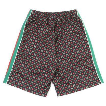 Gucci 575736 GG Star Sherry Line Shorts With Drawstring Rings Multicolor S Made