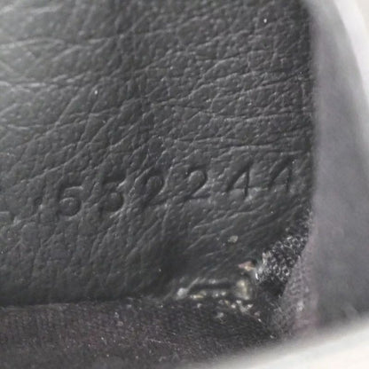 Balenciaga Wallet Trifold Wallet Mini Wallet Gray Leather 67bs134
